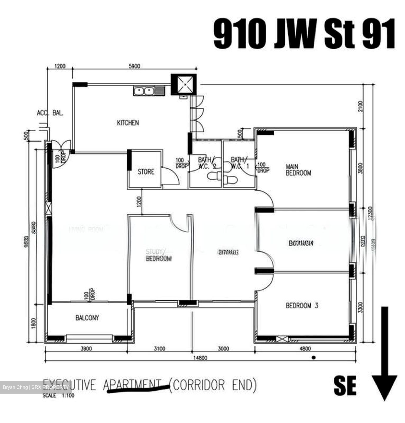 Blk 910 Jurong West Street 91 (Jurong West), HDB Executive #570697901